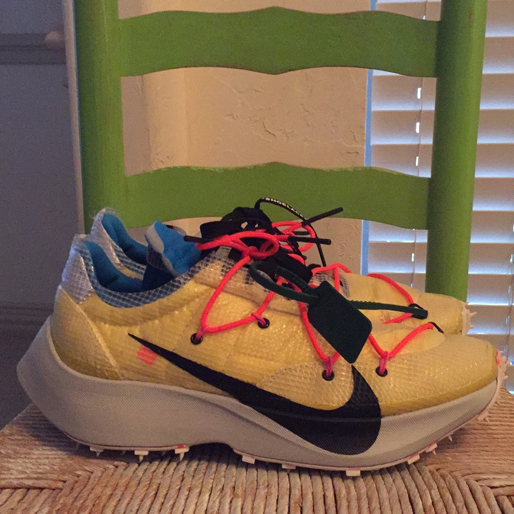 Nike Vapor Street Off-White Tour Yellow/Worn Once